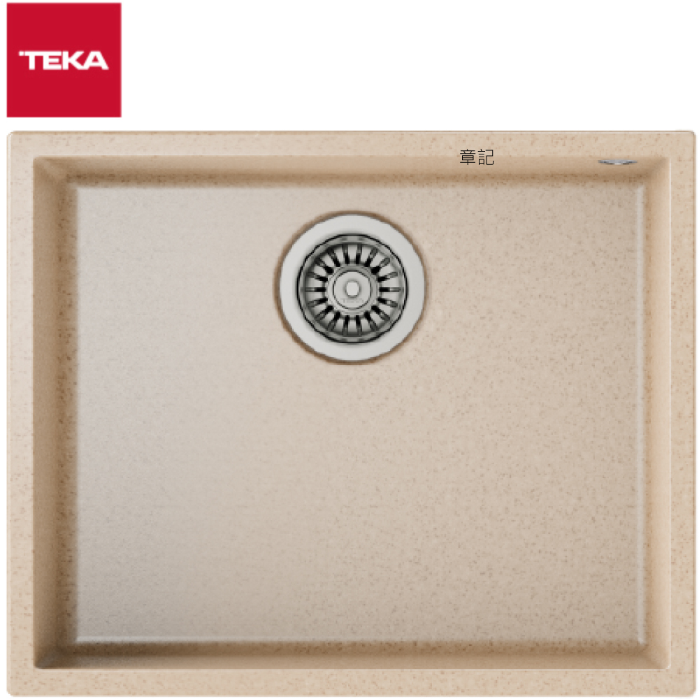 TEKA SQUARE 下嵌式花崗岩水槽(54x44cm) 50.40TG-A  |廚具及配件|水槽