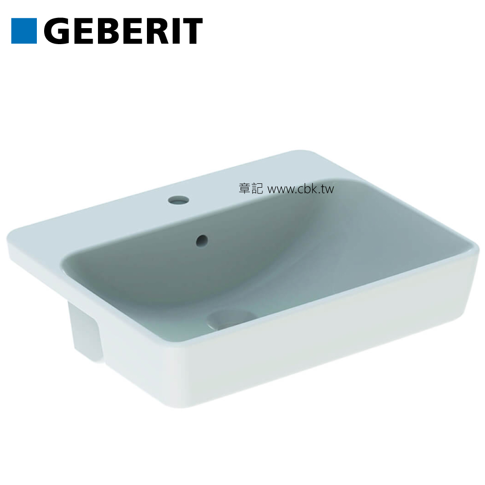 瑞士GEBERIT Variform 檯上盆(55cm) 500.681.01.1  |面盆 . 浴櫃|檯面盆