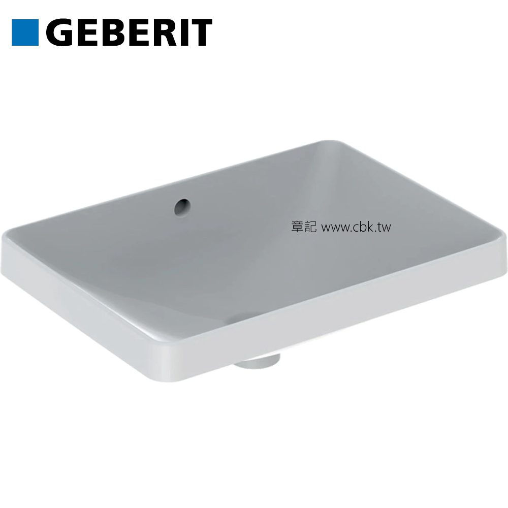 瑞士GEBERIT Variform 檯上盆(55cm) 500.737.01.2  |面盆 . 浴櫃|檯面盆
