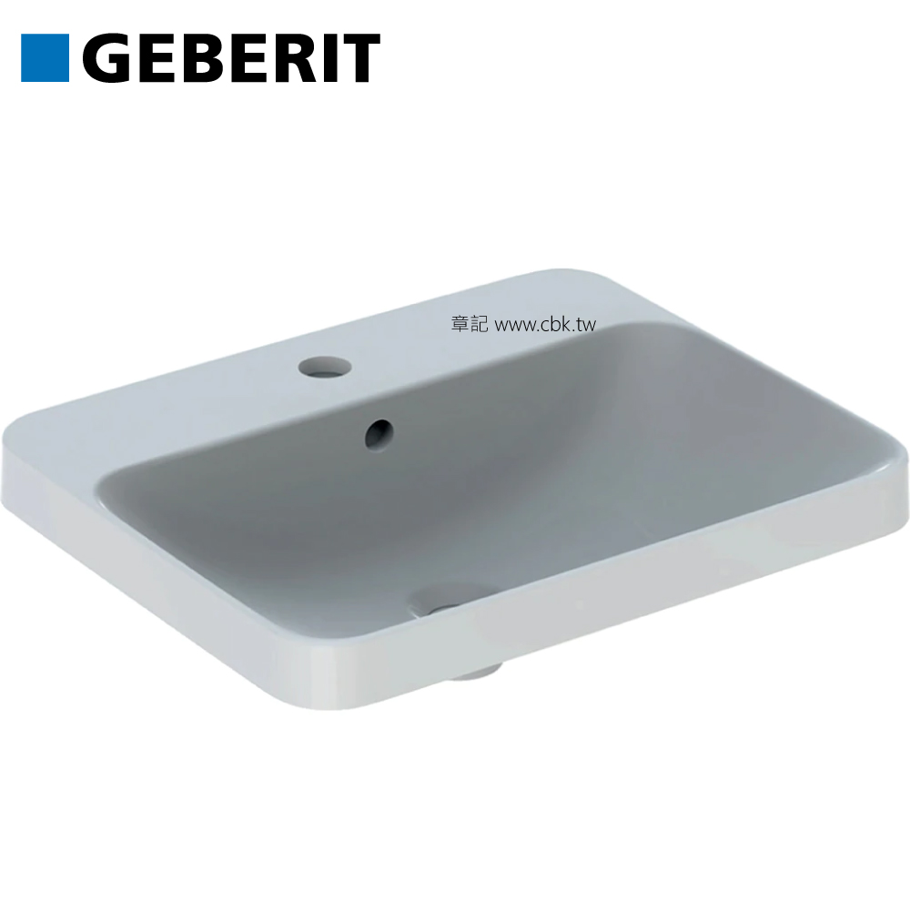 瑞士GEBERIT Variform 檯上盆(55cm) 500.741.01.2  |面盆 . 浴櫃|檯面盆