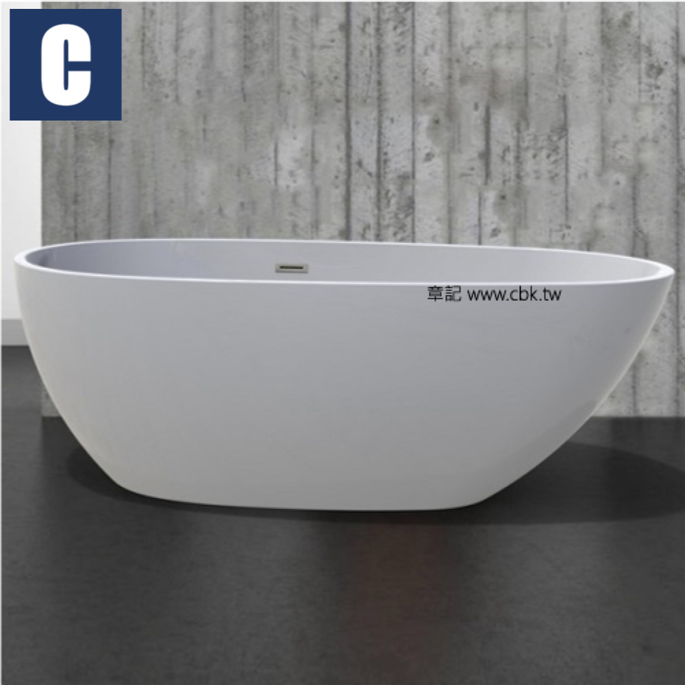 CBK 強化壓克力獨立浴缸(140cm) CBK-IBS-396-140  |浴缸|浴缸