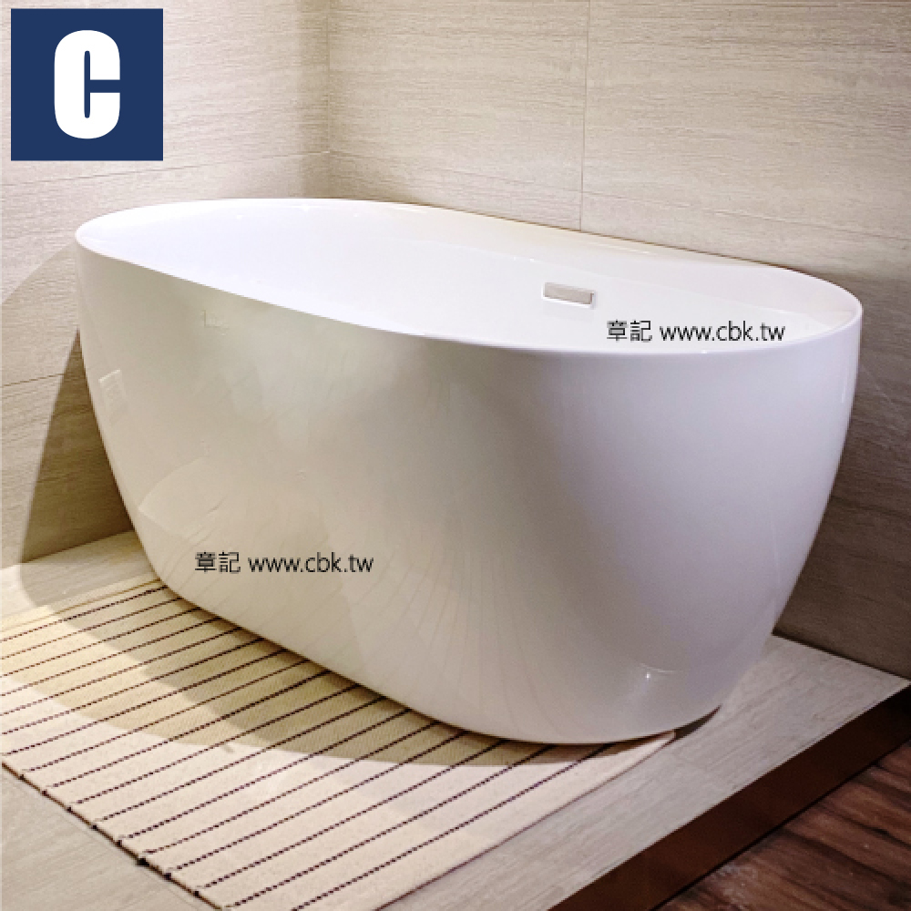 CBK 強化壓克力獨立浴缸(130cm) CBK-IBS-I130  |浴缸|泡澡桶
