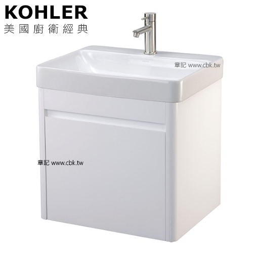 KOHLER Forefront 浴櫃盆組 - Arc系列(58.5cm) CBK-K-2660T-1  |面盆 . 浴櫃|浴櫃