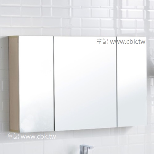 CBK三門鏡櫃(100cm) CBK-MC100  |明鏡 . 鏡櫃|鏡櫃