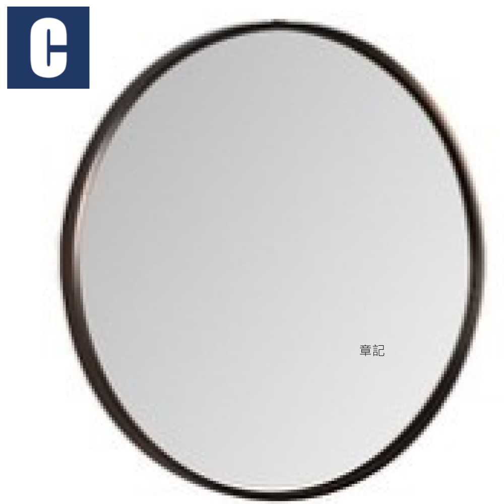 CBK 玫瑰金色不鏽鋼圓型明鏡 (60x60cm) CBK-S5587C  |明鏡 . 鏡櫃|明鏡
