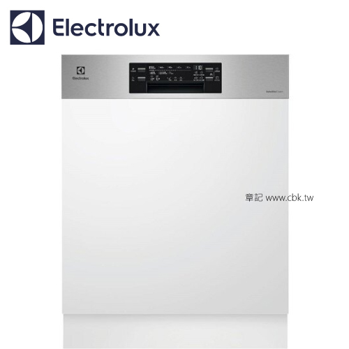 瑞典Electrolux伊萊克斯半嵌式洗碗機 EEM48300IX 【全省免運費宅配到府】  |烘碗機 . 洗碗機|洗碗機