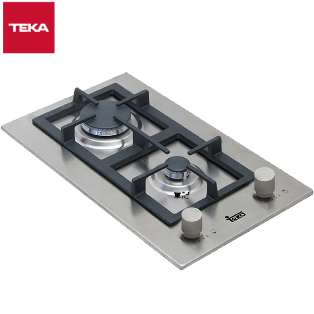 TEKA不鏽鋼雙口瓦斯爐 EFX-30-2G【全省免運費宅配到府】  |瓦斯爐 . 電爐|檯面式瓦斯爐