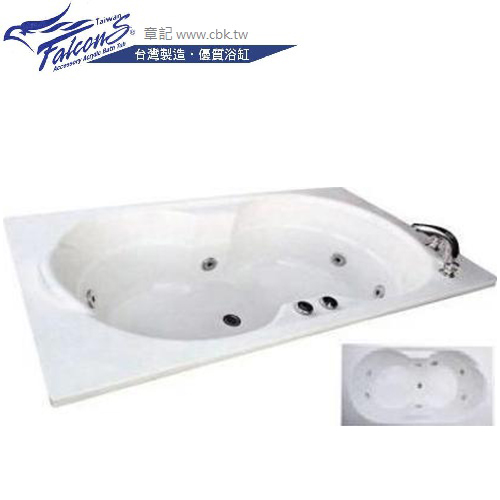 Falcons 按摩浴缸(166cm) F105-A  |浴缸|按摩浴缸