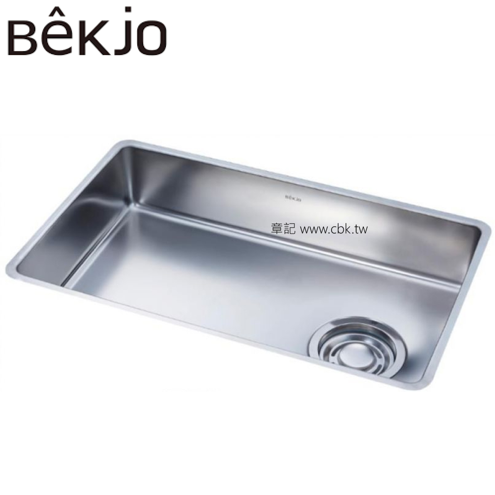 Bekjo 不鏽鋼水槽(80x48.5cm) GD800  |廚具及配件|水槽