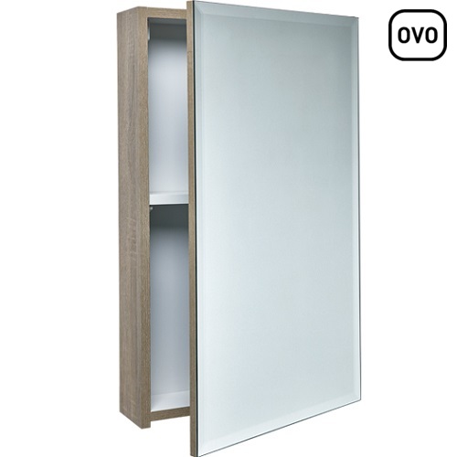 OVO 置物鏡箱(45cm) HA48  |明鏡 . 鏡櫃|鏡櫃