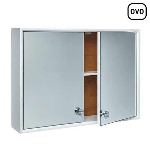OVO 置物鏡箱(76cm) HA77  |明鏡 . 鏡櫃|鏡櫃