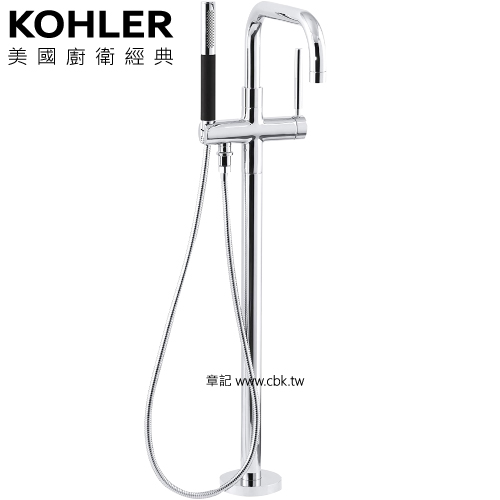 KOHLER Pursit 落地式浴缸龍頭 K-10129T-C4-CP  |SPA淋浴設備|浴缸龍頭