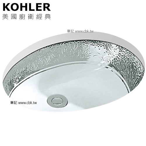 KOHLER Laureate 藝術盆(53.6cm) K-14008T-PK-0  |面盆 . 浴櫃|檯面盆