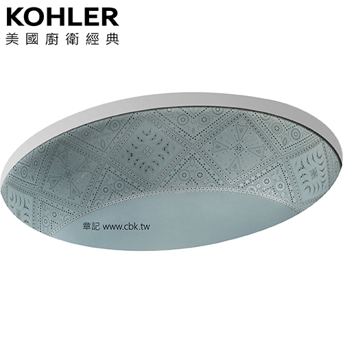 KOHLER Caravan Nepal 藝術盆(43.2cm) K-14218-SR1-K7  |面盆 . 浴櫃|檯面盆