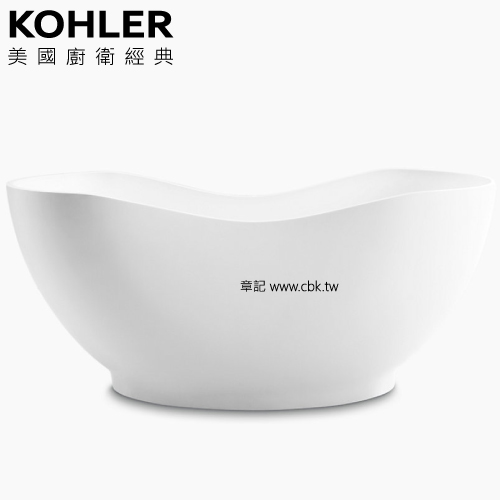 KOHLER Abrazo 綺美石浴缸(168cm) K-1800T-0  |浴缸|浴缸