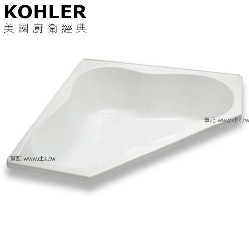 KOHLER Emerald 壓克力浴缸(130cm) K-18778T-0  |浴缸|浴缸
