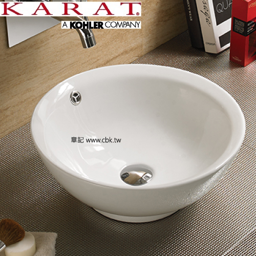 KARAT 立體盆(46.5cm) K-1907F  |面盆 . 浴櫃|檯面盆