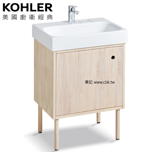 KOHLER Aleo 浴櫃盆組(60cm) K-96102T-1-0_K-21851T-0_K-21851T-LRW  |面盆 . 浴櫃|浴櫃