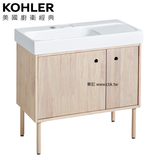KOHLER Aleo 浴櫃盆組(90cm) K-21853T-0_K-21853T-LRW  |面盆 . 浴櫃|浴櫃