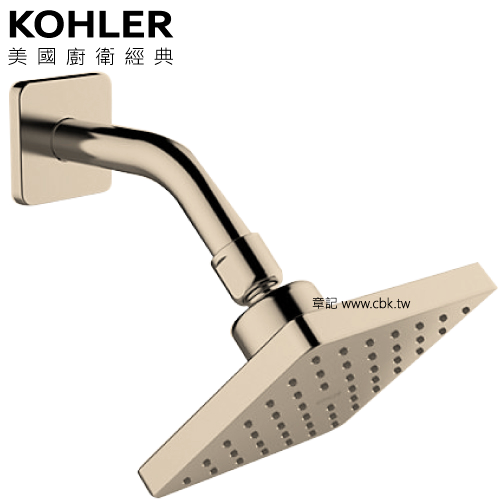 KOHLER Parallel 頂噴花灑頭(法蘭金) K-22645T-AF  |SPA淋浴設備|沐浴龍頭