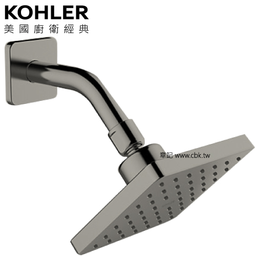 KOHLER Parallel 頂噴花灑頭(羅曼銀) K-22645T-BN  |SPA淋浴設備|沐浴龍頭