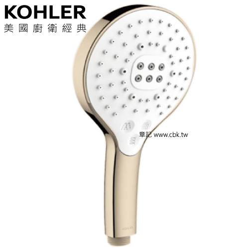 KOHLER Rainduet 多功能蓮蓬頭(法蘭金) K-24717T-AF  |SPA淋浴設備|蓮蓬頭、滑桿