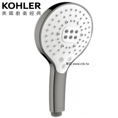 KOHLER Rainduet 多功能蓮蓬頭(鈦空銀) K-24717T-TT  |SPA淋浴設備|蓮蓬頭、滑桿