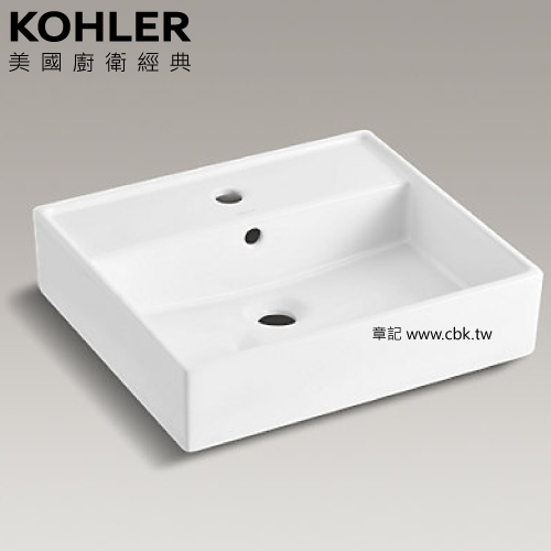 KOHLER Delta 檯面盆(49cm) K-26409T-1-0  |面盆 . 浴櫃|檯面盆