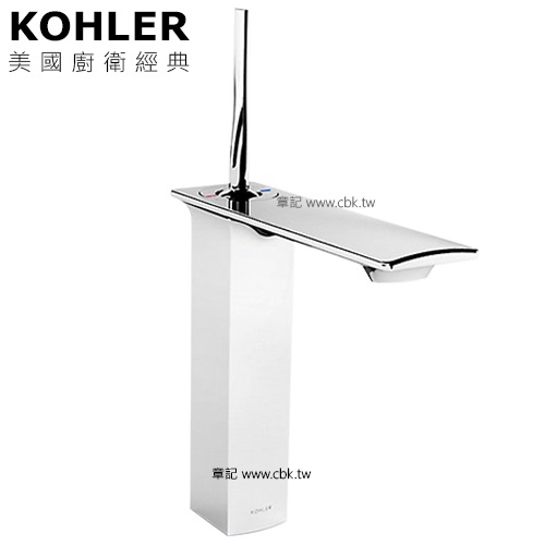 KOHLER Stance 高腳臉盆龍頭 K-7112T-4-CP  |面盆 . 浴櫃|面盆龍頭