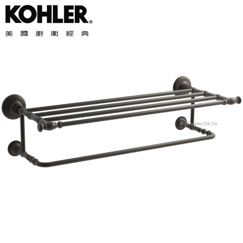 KOHLER Artifacts 雙層毛巾架 K-72575T-2BZ  |浴室配件|毛巾置衣架
