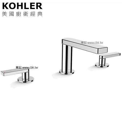 KOHLER Composed 三件式臉盆龍頭 K-73060T-4-CP  |面盆 . 浴櫃|面盆龍頭