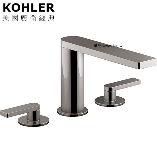 KOHLER Composed 缸上型龍頭(鈦色) K-73081T-4-TT  |SPA淋浴設備|浴缸龍頭