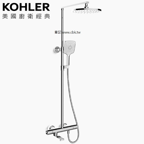 KOHLER Composed 恆溫淋浴柱 K-73111T-7-CP  |SPA淋浴設備|淋浴柱