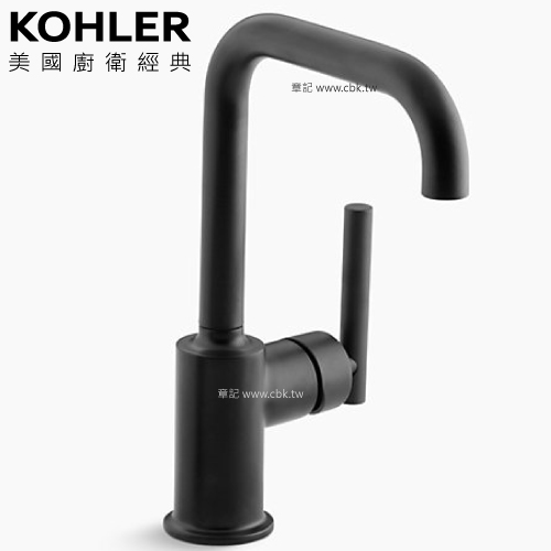 KOHLER Purist 廚房龍頭(霧黑) K-7509-BL  |廚具及配件|廚房龍頭