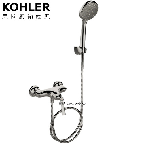 KOHLER Elliston 沐浴龍頭(羅曼銀) K-75522T-4-BN  |SPA淋浴設備|沐浴龍頭