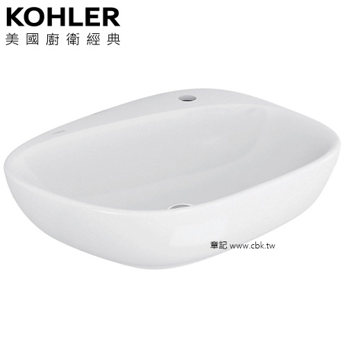 KOHLER Kankara 檯面盆(56.8cm) K-76600IN-0  |面盆 . 浴櫃|檯面盆
