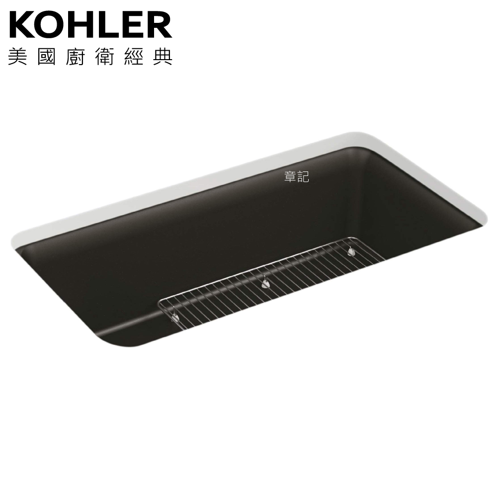 KOHLER Cairn 花崗岩單槽廚房水槽(85.1×46.5cm) K-8206-CM1  |廚具及配件|水槽