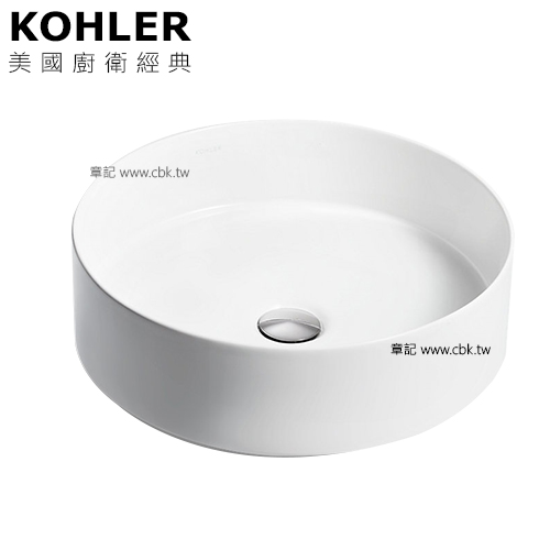 KOHLER Mica 檯面立體盆(41cm) K-90012T-0  |面盆 . 浴櫃|檯面盆