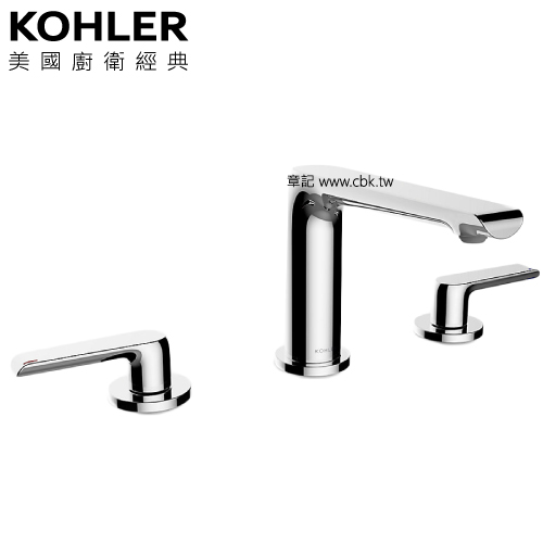 KOHLER Avid 缸上型龍頭 K-97363T-4-CP  |浴缸|浴缸龍頭