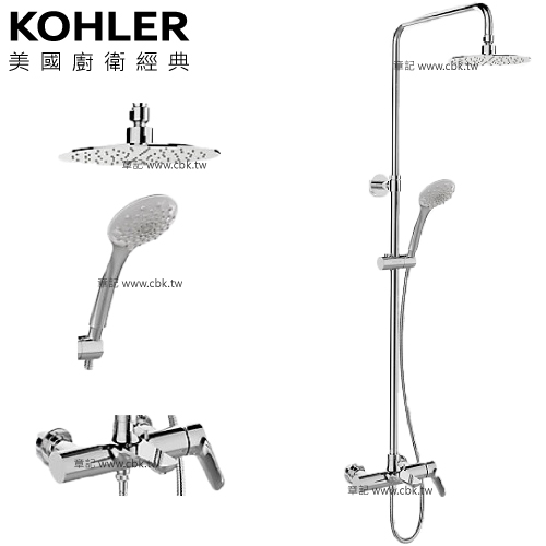 KOHLER Aleo 淋浴柱 K-97825T-4-CP  |SPA淋浴設備|淋浴柱