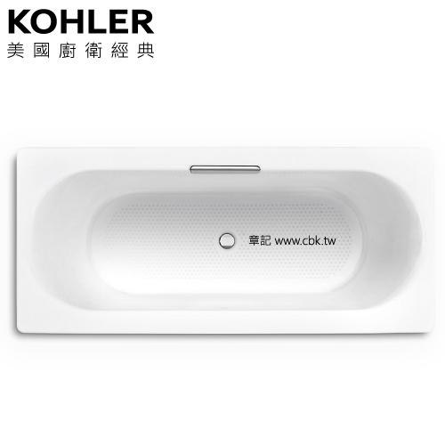 KOHLER Volute 鑄鐵浴缸(160cm) K-99212T-0  |浴缸|浴缸