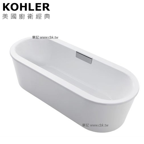 【超級特惠款】KOHLER Volute 鑄鐵浴缸(160cm) K-99313T-0  |浴缸|浴缸