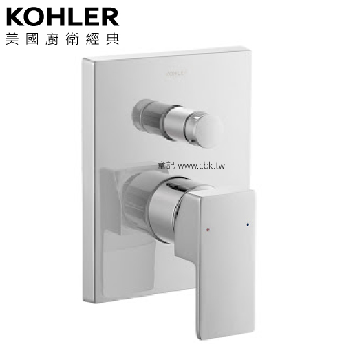 KOHLER Modulo 控制面板+軸心 K-99725T-4-CP  |SPA淋浴設備|蓮蓬頭、滑桿