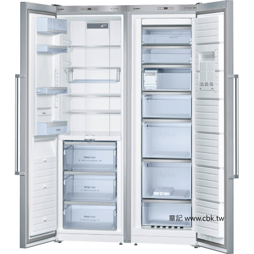 BOSCH 獨立對開式冰箱 KAF95PI33D 【全省免運費宅配到府】  |廚房家電|冰箱、紅酒櫃