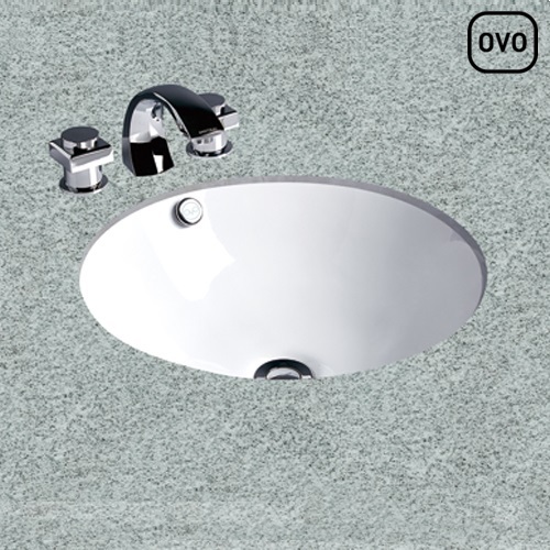 OVO 圓形下嵌盆(44cm) L5504  |面盆 . 浴櫃|檯面盆