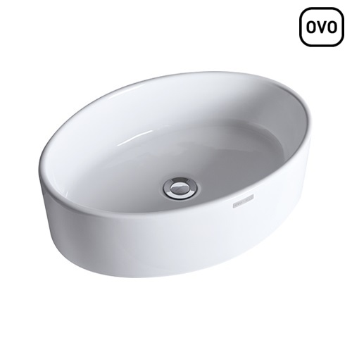 OVO 橢圓立體盆(49.5cm) L6702  |面盆 . 浴櫃|檯面盆