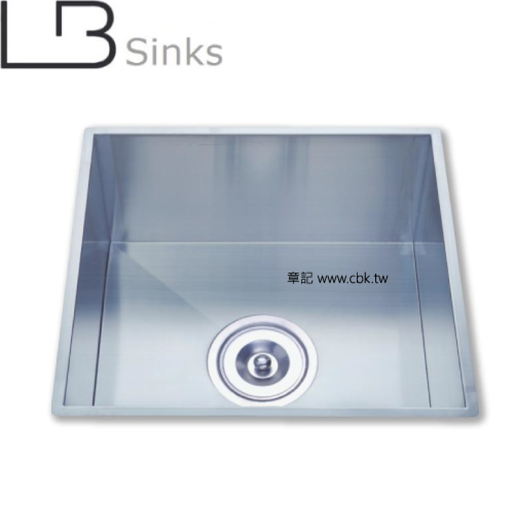 LB 歐式手工方形單槽(50x47cm) LB8450  |廚具及配件|水槽