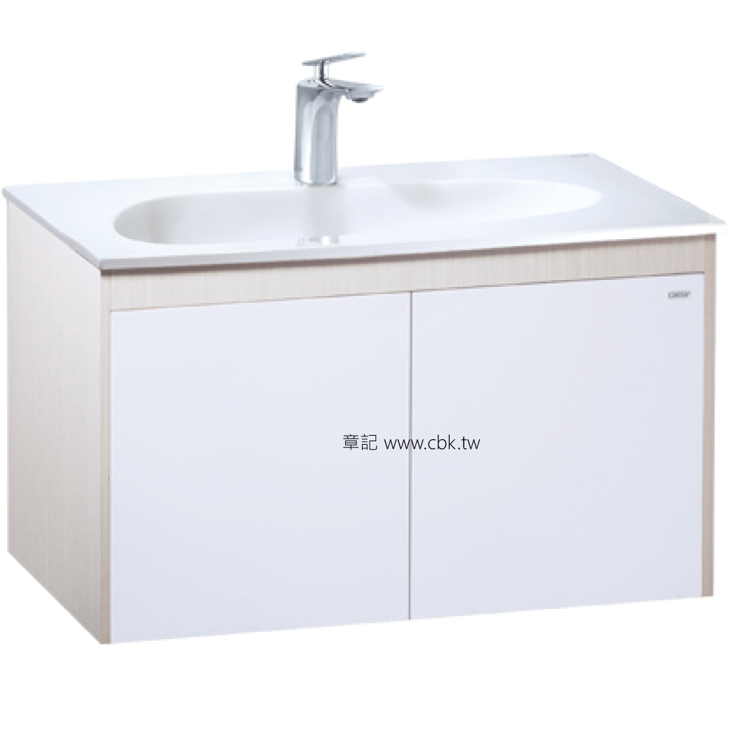 凱撒(CAESAR)精緻面盆浴櫃組(80cm) LF5036_EH05036AD  |面盆 . 浴櫃|浴櫃