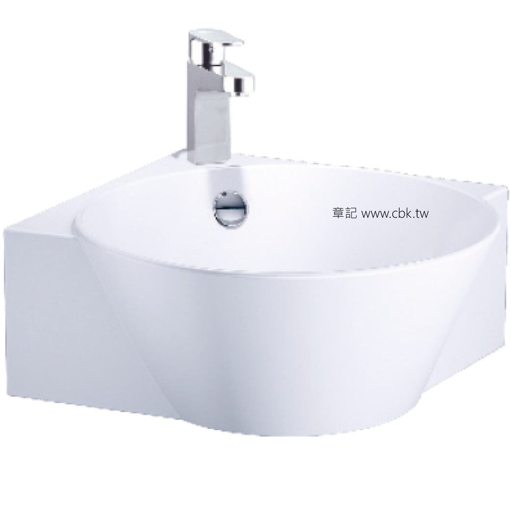 凱撒(CAESAR)角落面盆(48.5cm) LF5238  |面盆 . 浴櫃|面盆