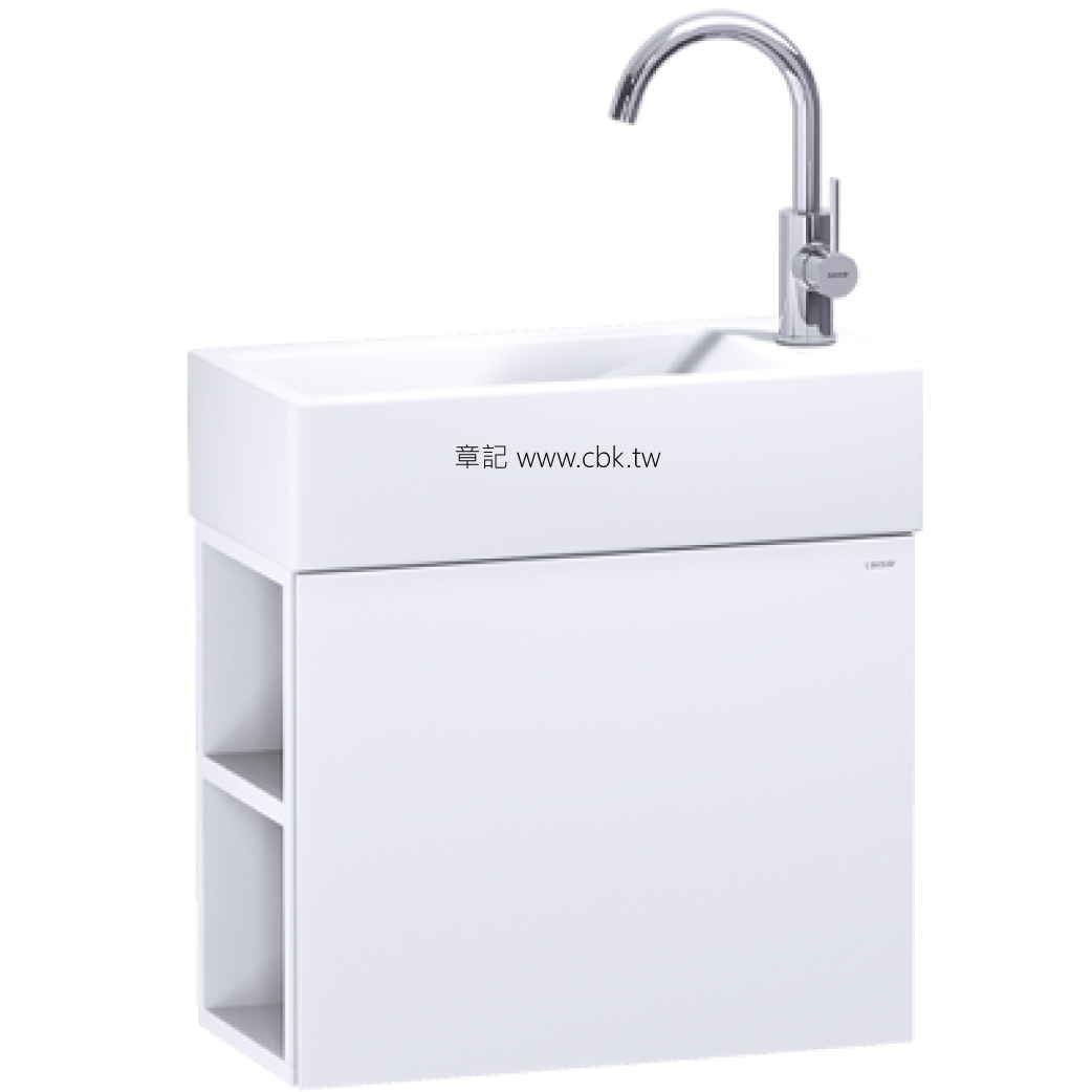 凱撒(CAESAR)精緻面盆浴櫃組(50cm) LF5239R_EH05239AP  |面盆 . 浴櫃|浴櫃